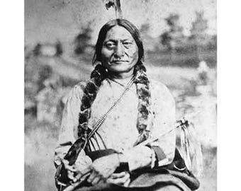 Sitting Bull - Quality Reprint of a Vintage Photo