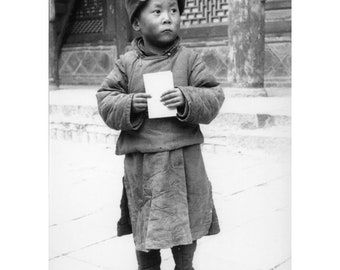 H.H. The 14th Dalai Lama at Four Years Old - Quality Reprint of a Vintage Photo