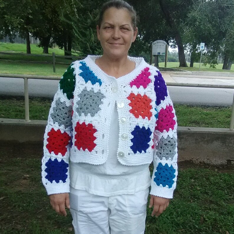 ladies multi coloured cardigans