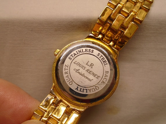Vintage Louis Renee L R Aristocrat Men s Watch Etsy