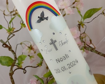 Baptism Candle  - christening - baptism - baptism candles - personalised candles - baptism candles girls boys - Christening gift