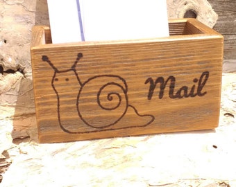 Mailbox, Mail Organizer, Mail Box, Mail Organizer Wall, Mail Holder, Mail Holder Box, Snail Mail, Farmhouse Decor, Office Decor, Home Decor