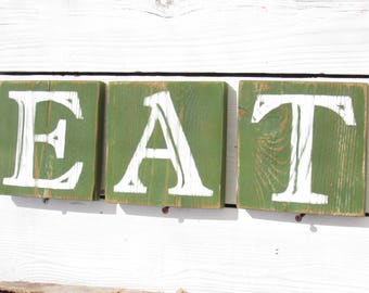 Comer, Letrero Comer, Letrero Comer Para Cocina, Letrero Comer Madera, Letrero Comer Decorativo, Decoración De Pared De Cocina Comer, Decoración De Cocina, Decoración De Casa De Campo, Letrero De Casa De Campo