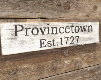 Letrero de Provincetown, arte gay, Provincetown MA, letrero de vacaciones, P Town, letrero de Cape Cod, Provincetown, letrero LGBTQ, LGBT, letrero de Massachusetts