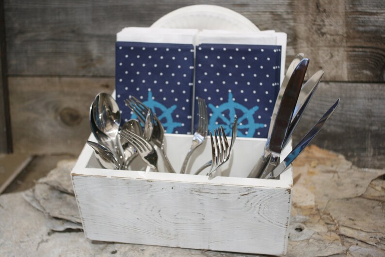 Plate Holder Silverware Holder Utensil Holder Silverware Caddy Napkin Holder Wood Cup Holder Plate Rack Utensil Caddy Napkin Holder