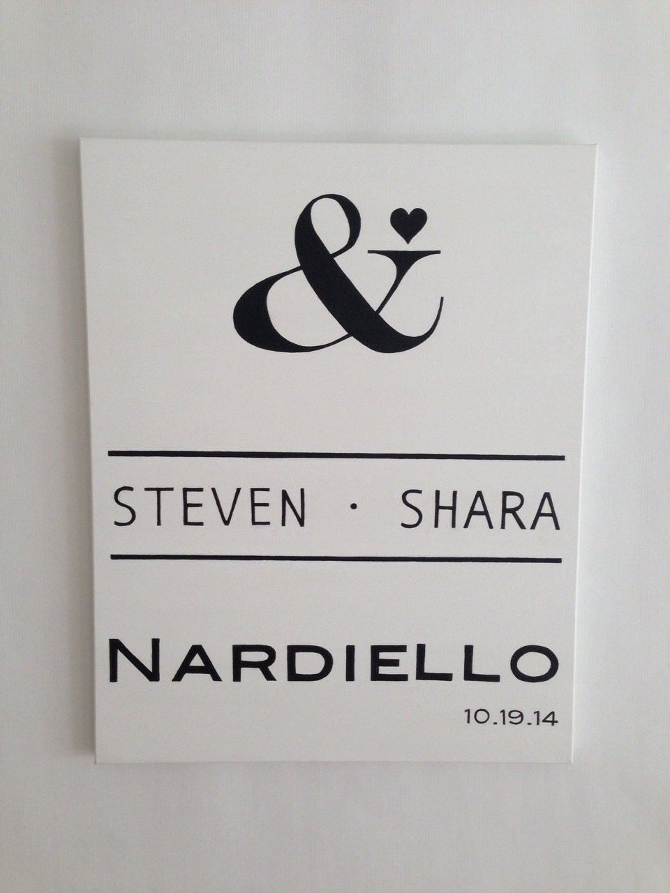 Custom Wedding Art. Wall Decor. Home Decor. Engagement Gift. Etsy