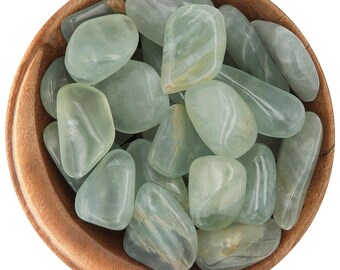 Green Calcite (Argentina) - Ethically Sourced Tumbled Stone