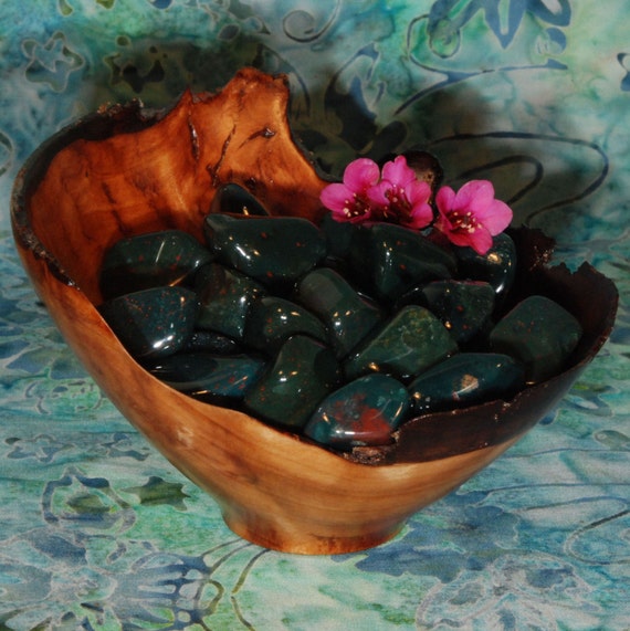 1 Bloodstone Heliotrope Ethically Sourced Crystal 1 Inch Etsy