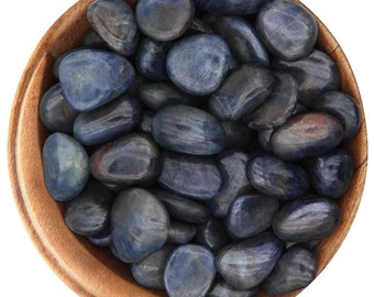 1 Sapphire - Ethically Sourced Tumbled Stone