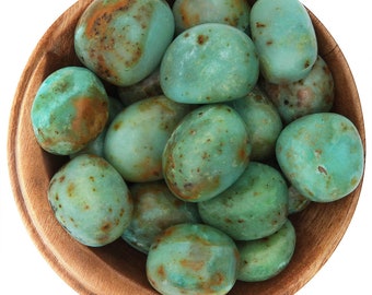 1 Chrysoprase - Ethically Sourced Tumbled Stone