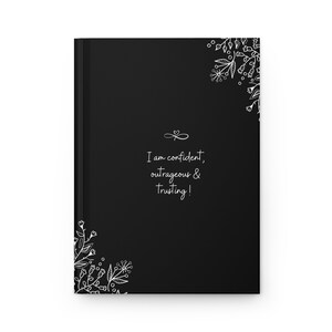 I am Hardcover Journal Notebook, great gift for her, gift for him, gift for best friend, gift for mom, gift for motivation, inspiration