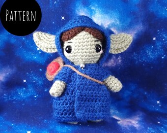 Yarn Goblin Crochet Pattern, PATTERN ONLY, amigurumi goblin plushie