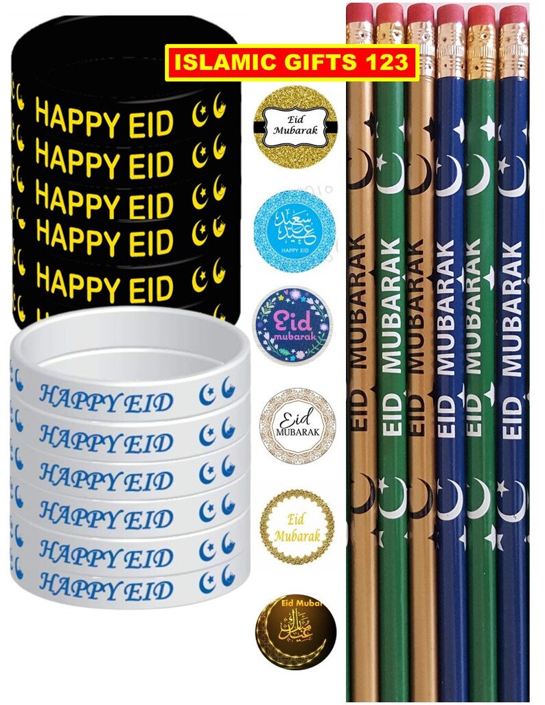 Eid Gifts Eid favors Eid decoration Eid pencils Eid Balloons Customized Islamic Gifts Muslim Gift Ramadan decoration Islamic Wall decoration 画像 9