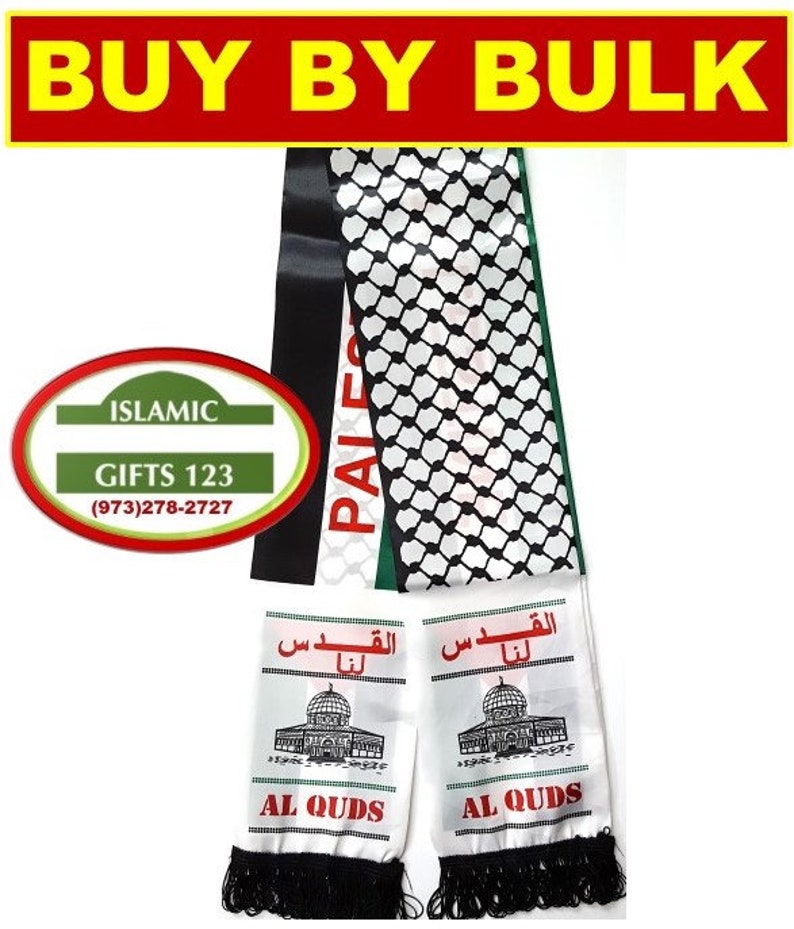 48 Pcs**Palestine Flag Scarf Keffiyeh**AL-QUDS***Dome of Rock** Palestine Al-Aqsa** FAST Delivery-Ramadan Decor Eid Decor Islamic Gifts 123