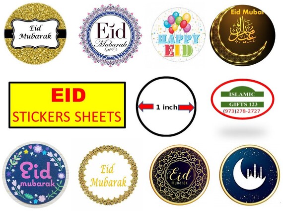 EID MUBARAK FOIL Glitter 24 Banner Muslim Islamic Gift عيد مبارك Ramadan Gift!!!