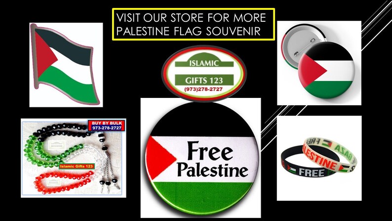 48 Pcs**Palestine Flag Scarf Keffiyeh**AL-QUDS***Dome of Rock** Palestine Al-Aqsa** FAST Delivery-Ramadan Decor Eid Decor Islamic Gifts 123