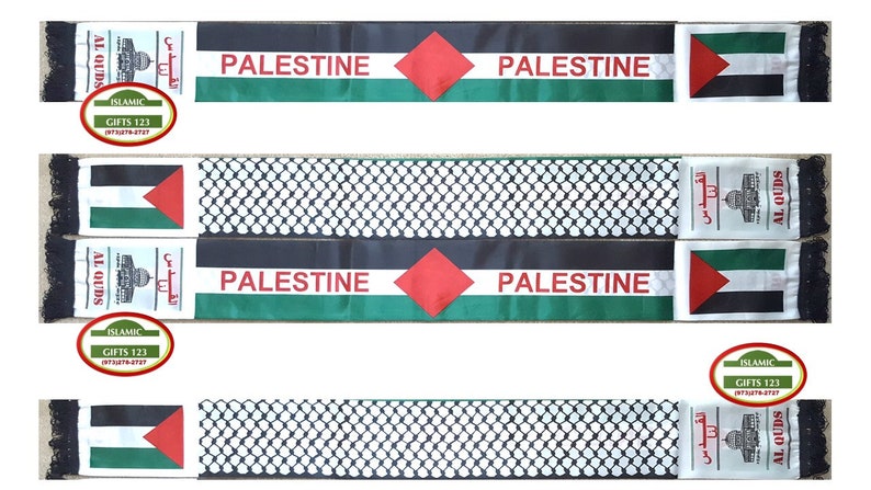 48 Pcs**Palestine Flag Scarf Keffiyeh**AL-QUDS***Dome of Rock** Palestine Al-Aqsa** FAST Delivery-Ramadan Decor Eid Decor Islamic Gifts 123