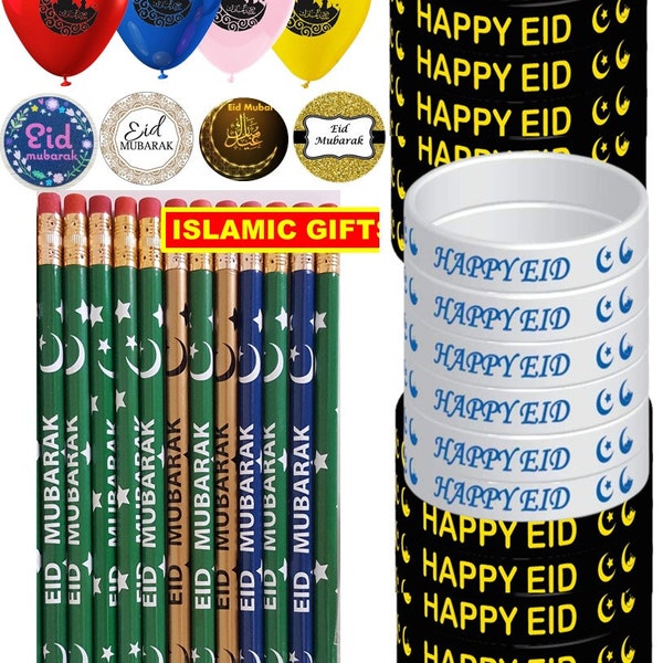 Eid Gifts Eid favors Eid decoration Eid pencils Eid Balloons Customized Islamic Gifts Muslim Gift Ramadan decoration Islamic Wall decoration