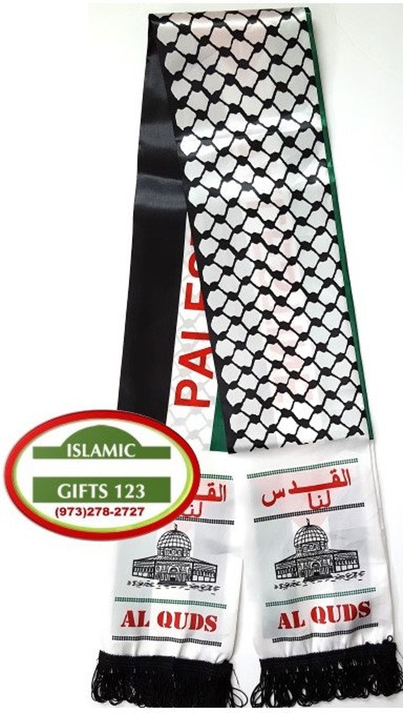 48 Pcs**Palestine Flag Scarf Keffiyeh**AL-QUDS***Dome of Rock** Palestine Al-Aqsa** FAST Delivery-Ramadan Decor Eid Decor Islamic Gifts 123