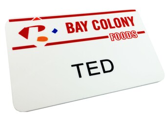 1 x 3 Plastic FLO Name Tag Badge ONLY Progressive Insurance | Etsy