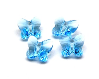 5754 Papillon 2 Swarovski ® Cristal Perle Butterfly Beads 8 mm Choix de Couleur Art