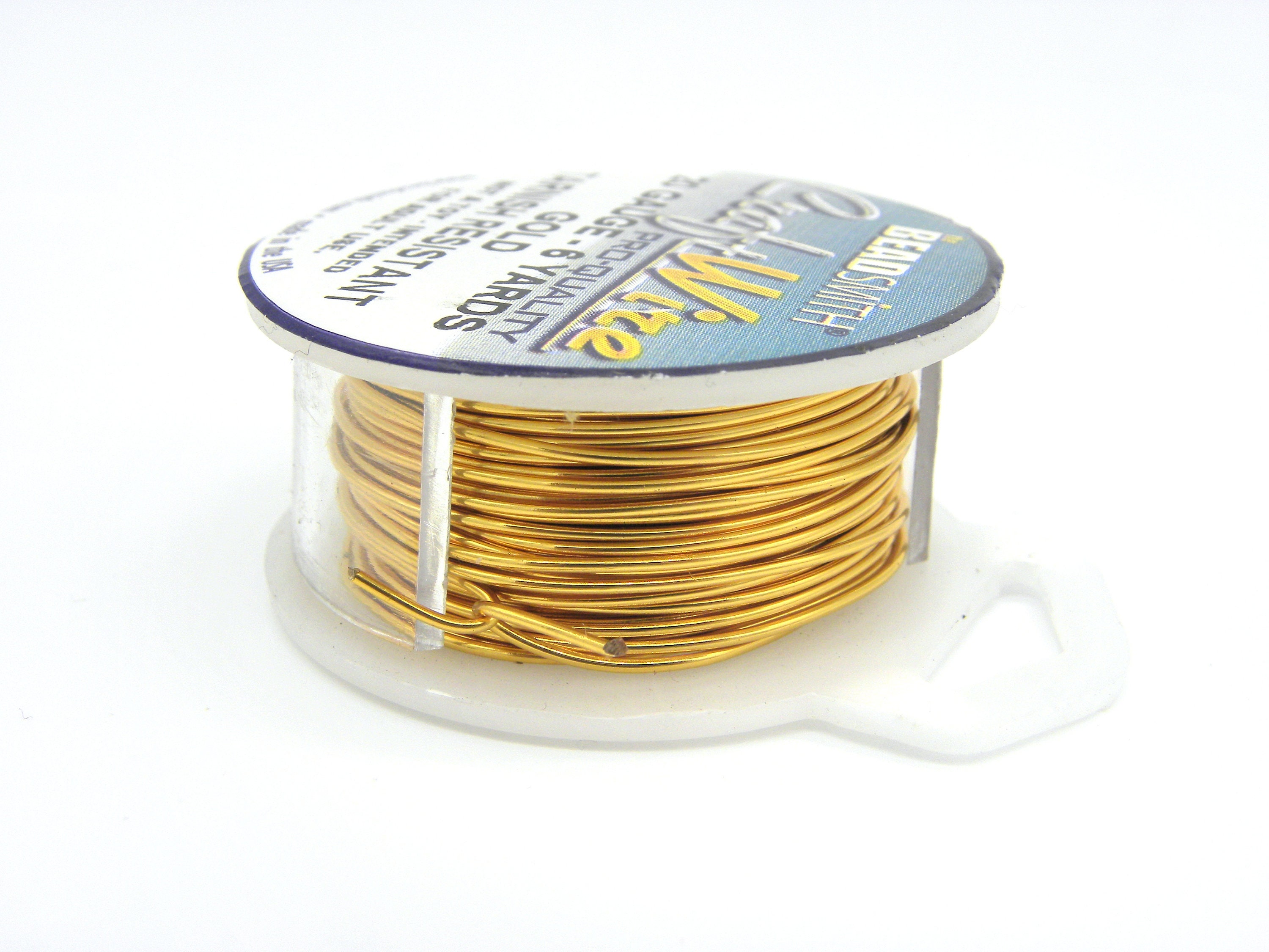 bare gold brass wire, jewelry wire, bead smith, 20 gauge, antique gold,  wire, craft wire, non