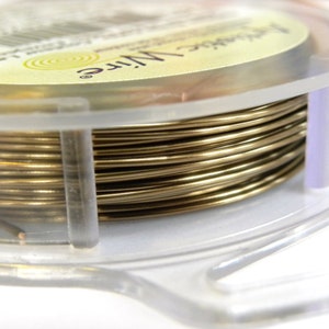 Beadalon ColourCraft Wire 20ga Gold 8yd