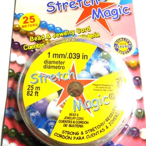 Filo elastico Stretch Magic (25 m) - Spessore 1 mm - TRASPARENTE