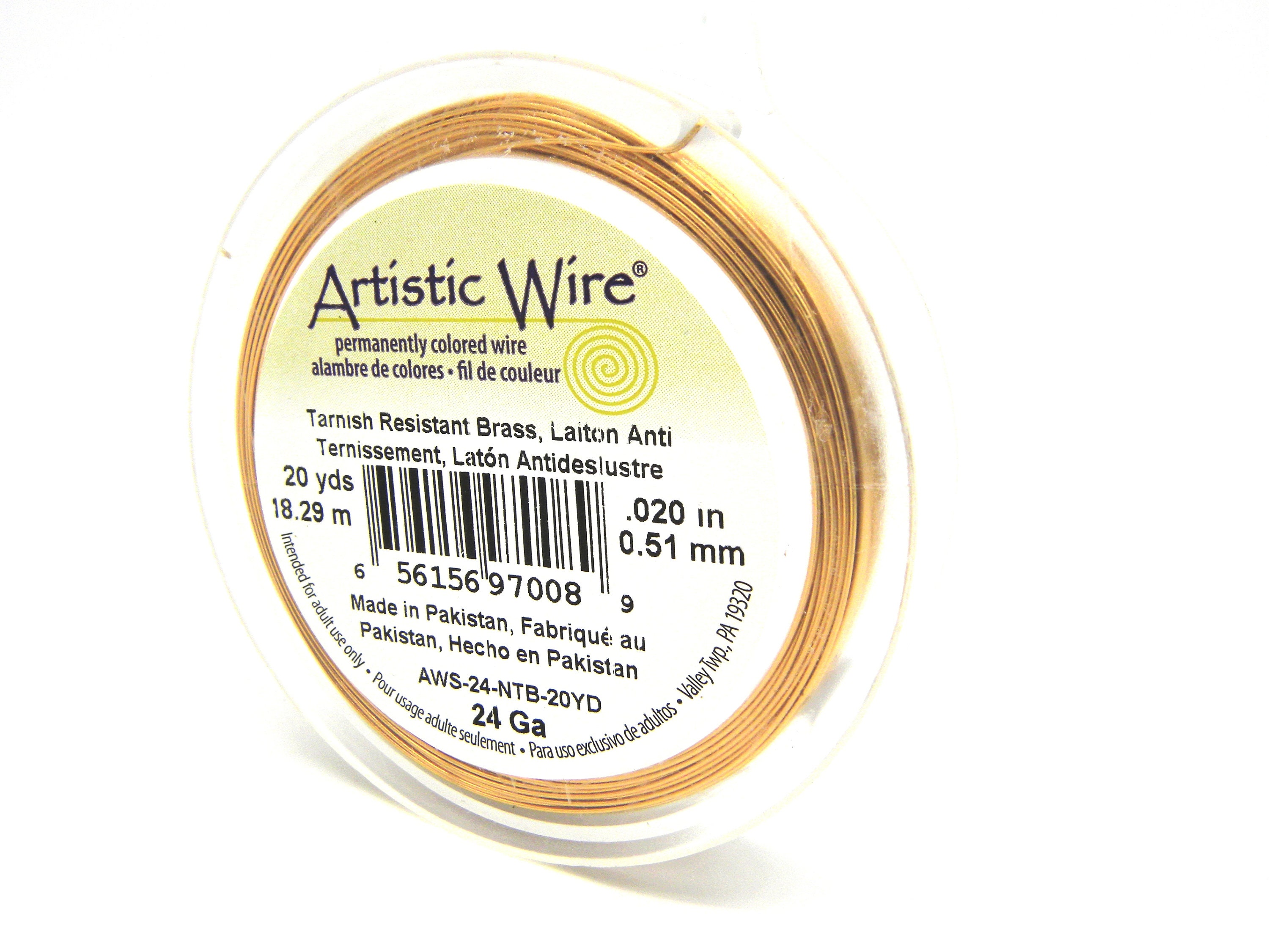 Copper Wire, Solid, 24 Gauge, German Made, Craft Wire, Wire, .5mm, 12  Meters, Priced per Spool 