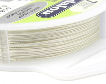 0.46 mm (.018 inch) Beadalon 7-Strand Flexible Beading Wire - 9.2 m - Silver Color