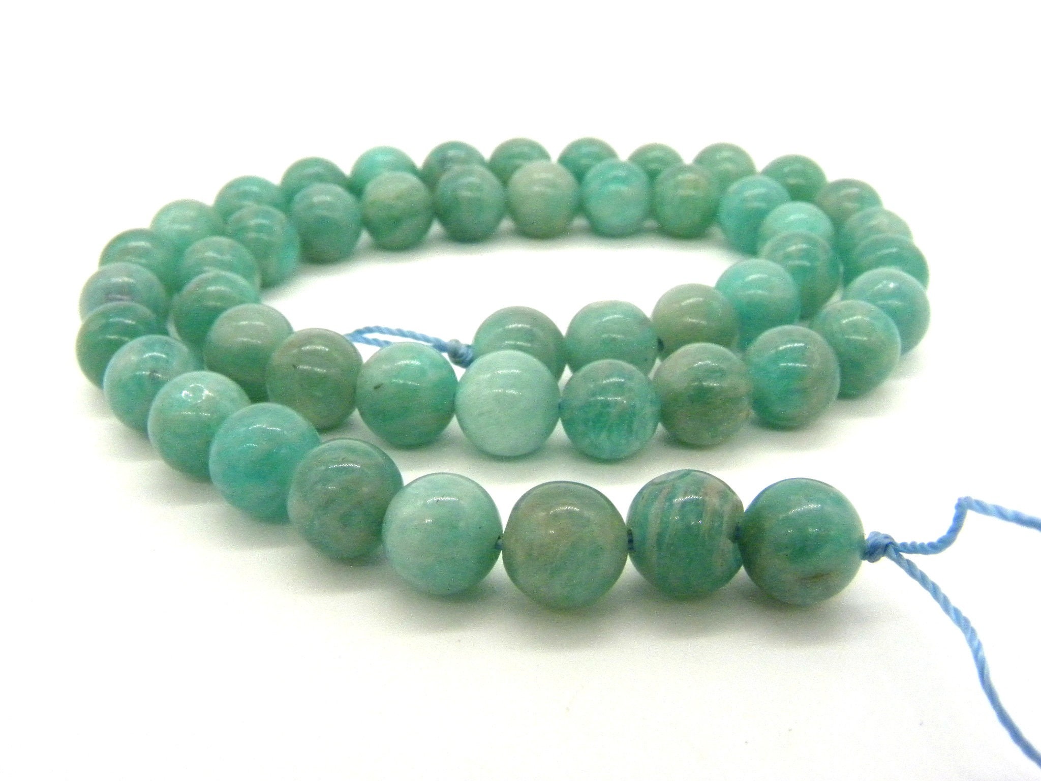 Perline Di Pietra Preziosa Naturale Da 6 Mm, Amazzonite - Foto 10