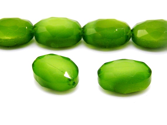 Anelli Acciaio Inox 11mm 100 Perline In Vetro Ottagonali 14mm Con Anelli E Ganci Per Decorazioni A 143420 - Foto 4