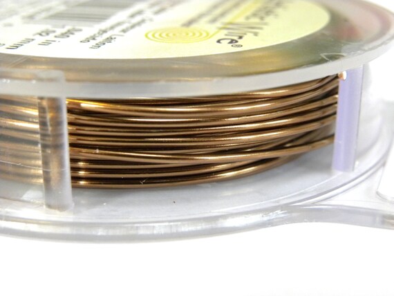 The Beadsmith Alambre Cuadrado Para Manualidades - Elementos De Alambre - Temperamento Suave - Calibre 21, Bobina De 4