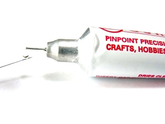 G-S Hypo Cement Glue 9ml 1/3 Fl. Oz. Pinpoint Precision Glue for Jewellery,  Watch/mobile Phone Repairs and Crafts 