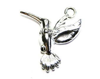 Collana colibrì in argento sterling 925, regalo per donna