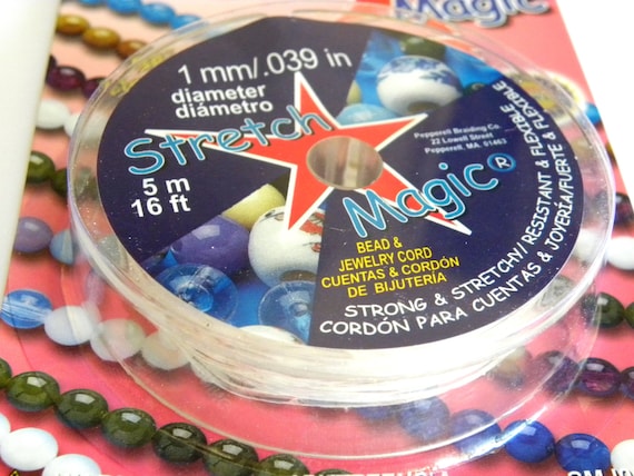 Elasticità Beadalon 0,39" (1 Mm) ~ Trasparente ~ 5 Metri - Foto 3