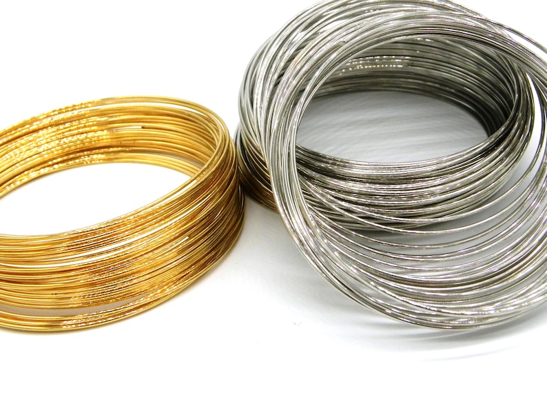 0.8 Mm 20 GA Memory Wire Bracelet Memory Wire 6 Cm 2.4 - Etsy
