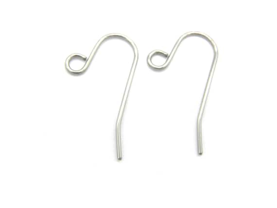 19 X 12 X 0.8 Mm 0.7 Inch X 20 GA 316L Surgical Stainless Steel Ear Wire  Earring Hooks 2 or 10 Pc. -  Canada