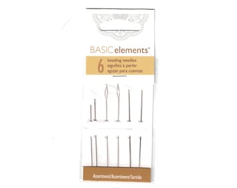 The Bead Smith Mixed Beading Needles - Different Lengths and Thicknesses - 6 pc