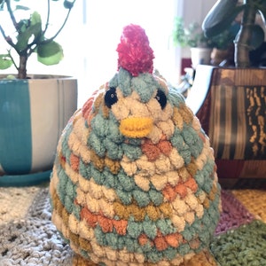 Retro Crochet Chicken image 10