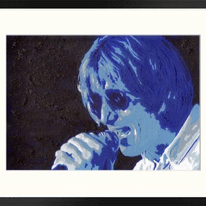 MARK HOLLIS, Talk Talk, Retrato, Pintura, É a minha vida, Lendas do rock, Música dos anos 80, Indie, Cores da primavera, Espírito do Éden, Arte de parede