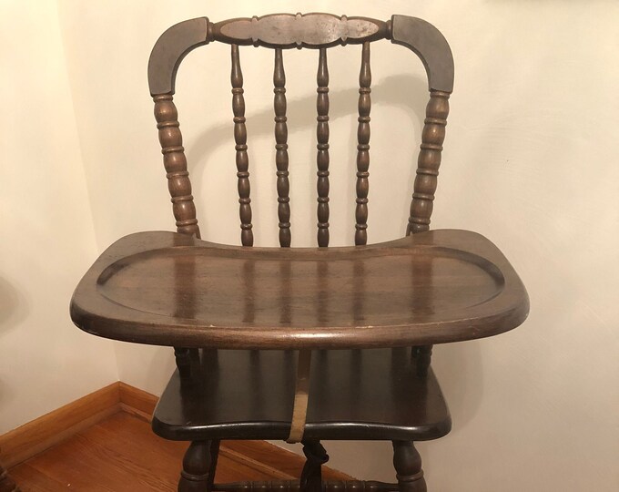Vintage Jenny Lind High Chair W/ Straps Etsy