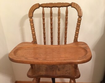 jenny lind wooden high chair for sale