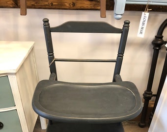 traditional wooden high chair