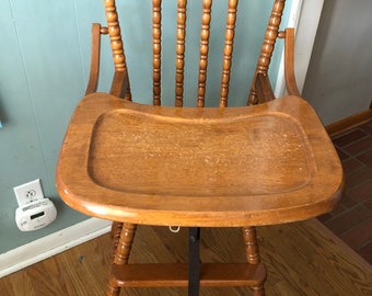jenny lind wooden high chair for sale