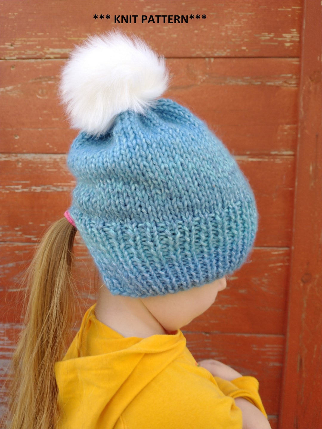 Kids Knit Hat PATTERN Kids Hat PATTERN Knit PATTERN Kids Etsy
