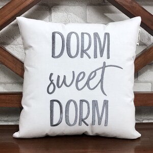 Dorm sweet dorm pillow cheap