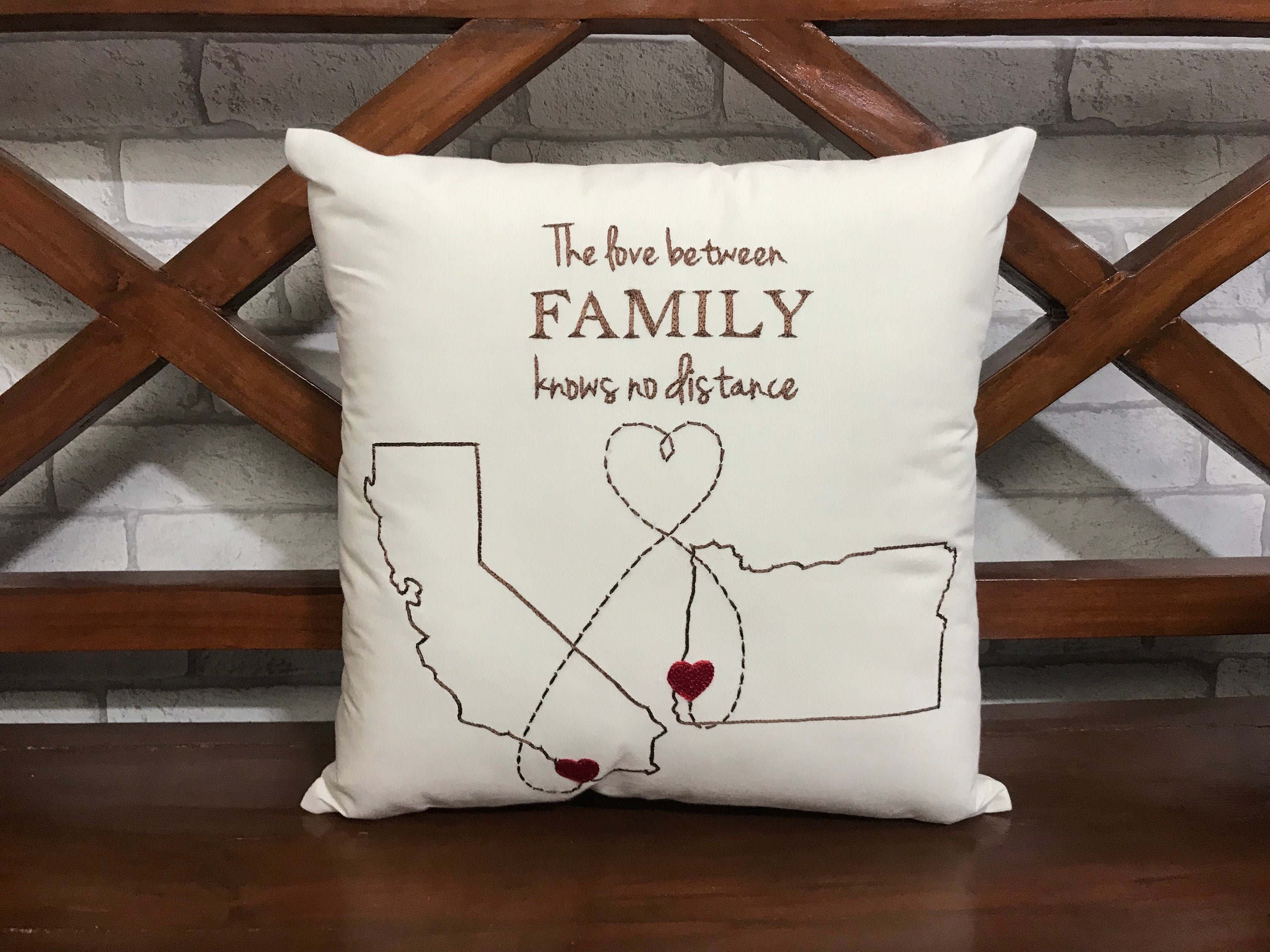 30% Off The Love Between Family Knows No Distance, Distance Love, Grandparents Gift, Gifts, Custom M