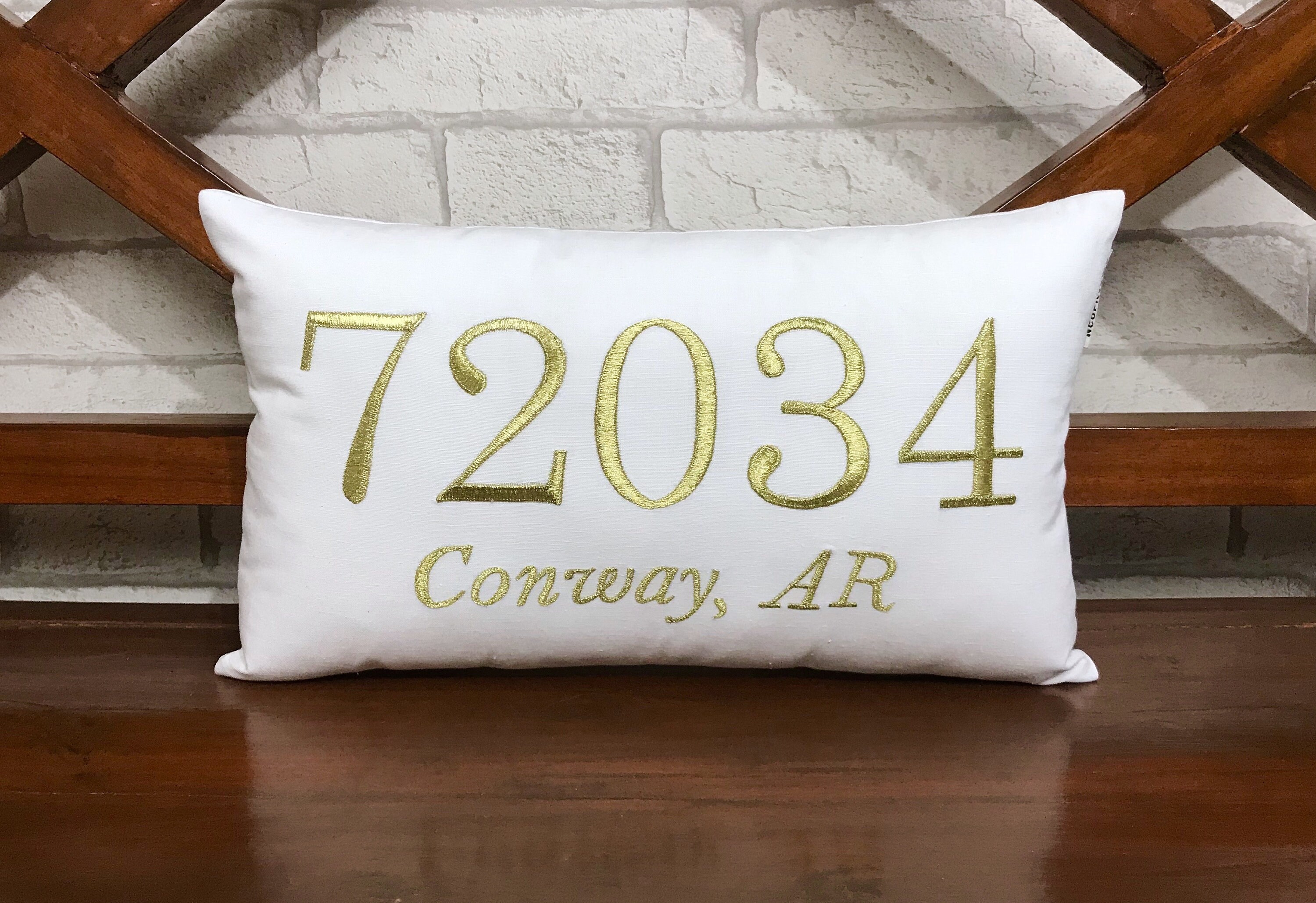 etsy zip code pillow