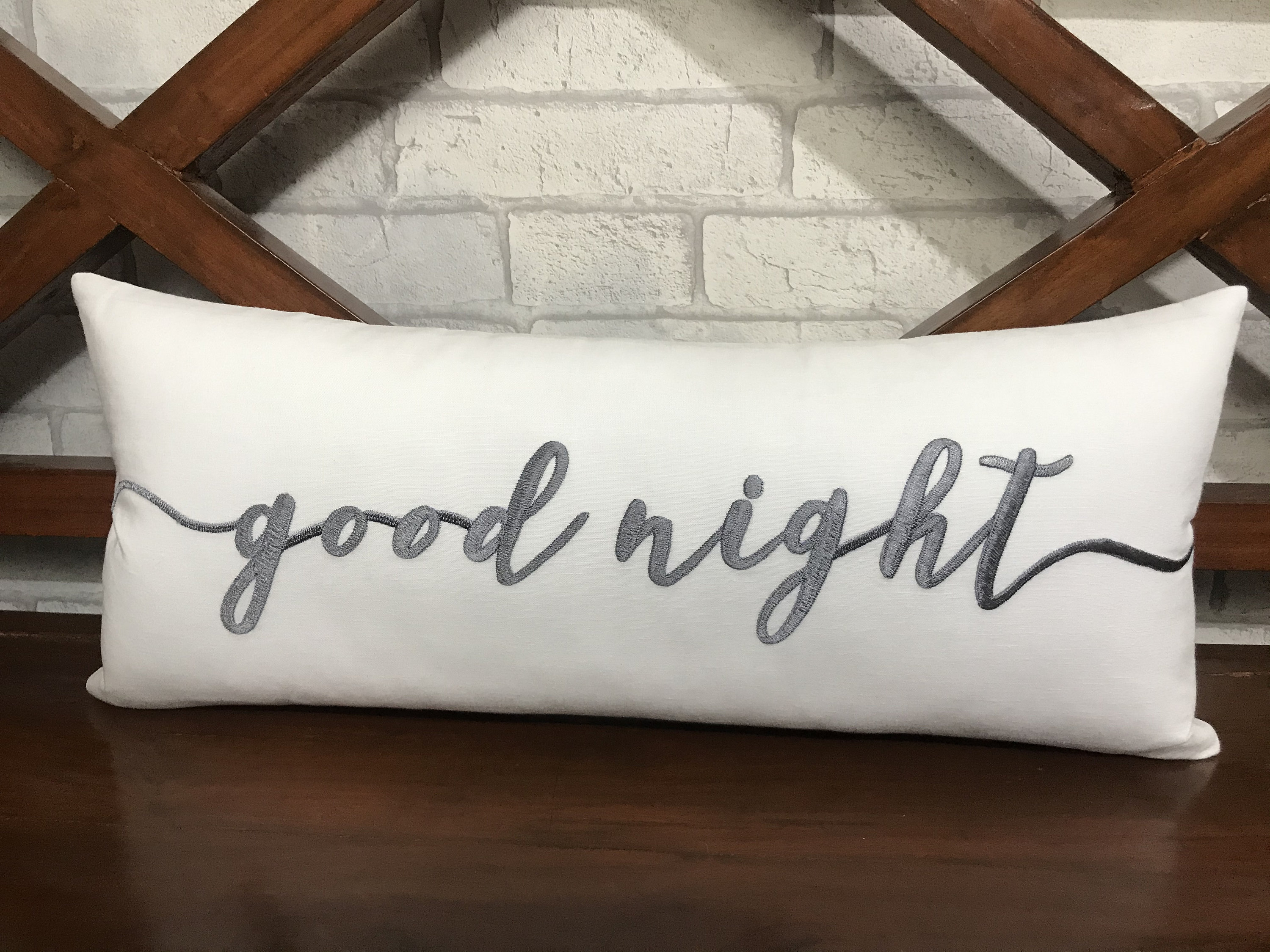 30% de Réduction Goodnight Pillow, Kids Room Decor, Guest Sleep Well Farmhouse Décor, Gift For Kids,